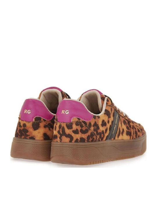Γυναικεία Sneakers Λεοπάρ Φούξια