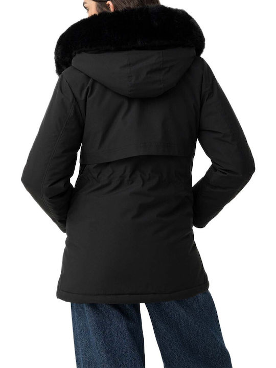 Tiffosi Μπουφάν Parka Μαύρο