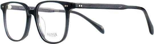 Oliver Ov5737 C3 Rame Ochelari Pătrat Pentru Bărbați Acetat Gri Tortoise Titan