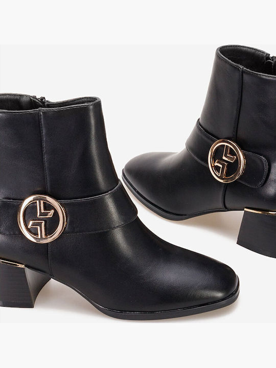 Stiefeletten Damen Schwarz