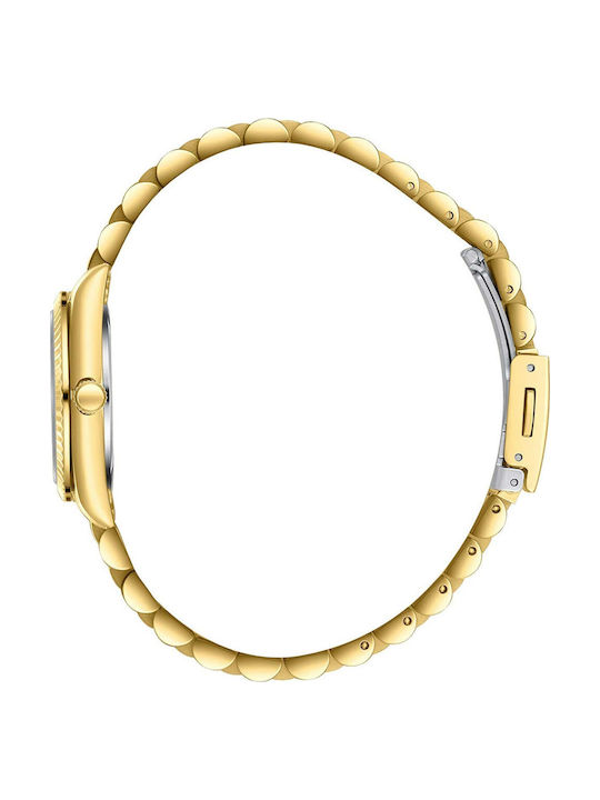 Lee Cooper Bracelet Women's Watch with Gold Metal Bracelet