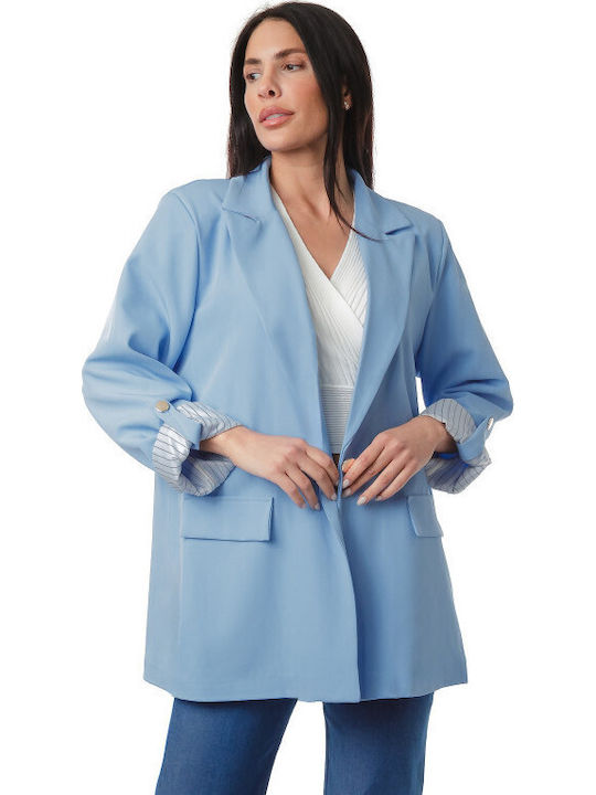 Silia D Women's Blazer Light Blue