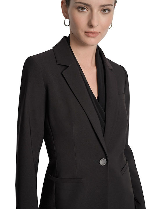 DKNY Damen Blazer Schwarz