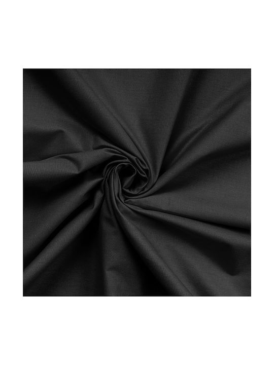 Cotton Box Tonne Σετ Μαξιλαροθήκες με Φάσα Μαύρο 50x80εκ.