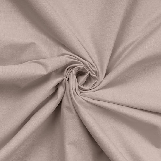 Cotton Box Tonne Pillowcase Set with Envelope Cover Beige 50x80cm.