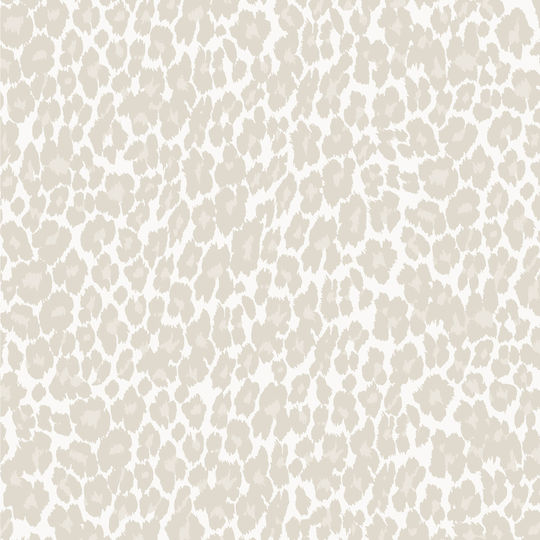Charalambidis Textiles Leopar Σετ Μαξιλαροθήκες Μπεζ 52x72εκ.
