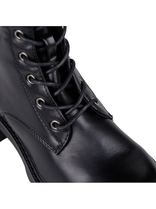 Women's Boots with Laces Black