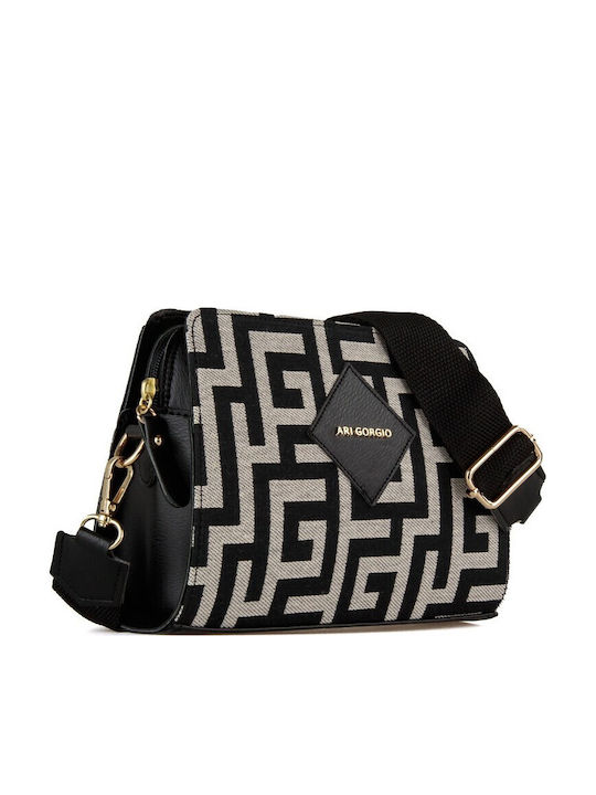 Damentasche Crossbody Graue mnbg-arg73891-gryblk