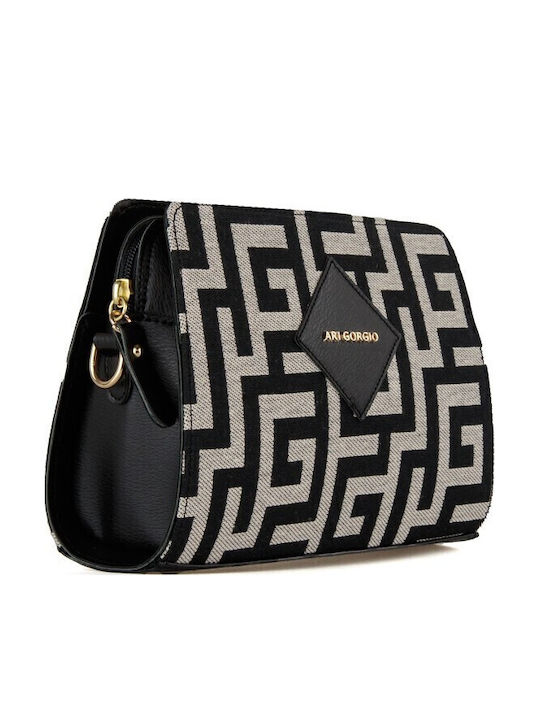 Damentasche Crossbody Graue mnbg-arg73891-gryblk