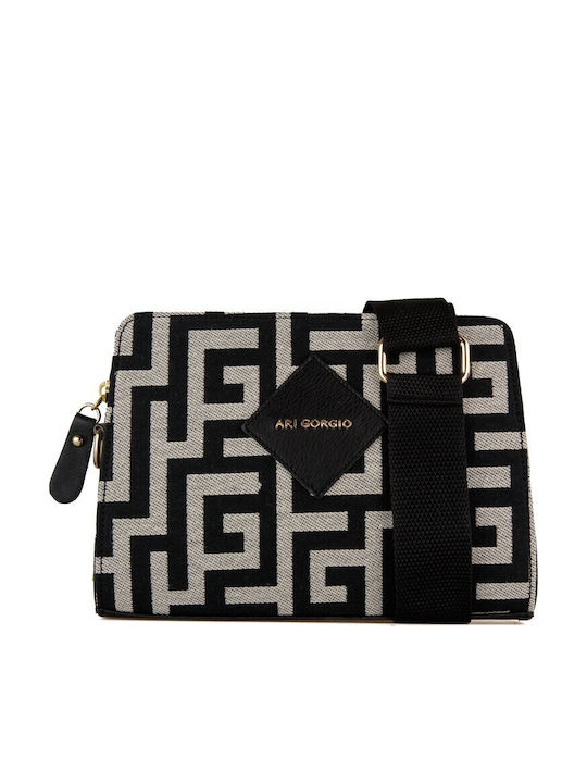 Damentasche Crossbody Graue mnbg-arg73891-gryblk