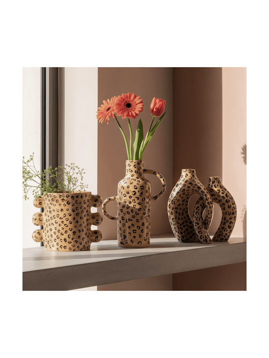 Selected by Pragmatic Vază Decorativă Ceramică Bej 18x18x29cm 1buc