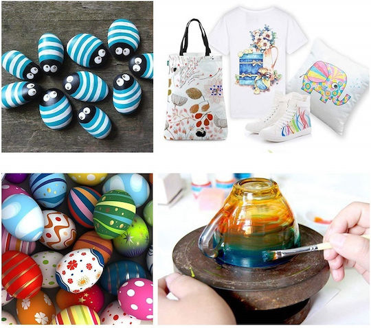 Ohuhu Set de Colorat Lemn 78buc