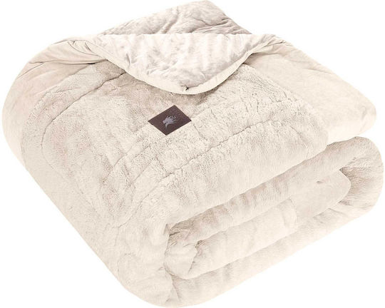 Greenwich Polo Club Duvet Cover with Hollowfiber Filling Queen 240x250cm 3962 Ivory 850 GSMGsm 12 togs Togs