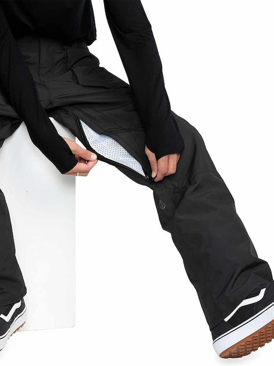 Volcom Roan G1352613-BLK Men's Trousers for Ski & Snowboard Black