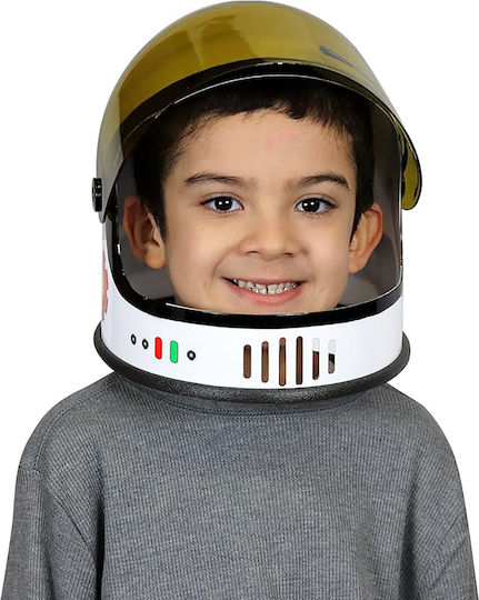 As-helmet Αποκριάτικο Κράνος Λευκό