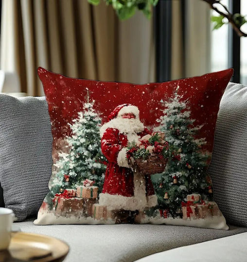 By Queen Limited Festive Edition Μαξιλαροθήκη Άγιο Βασίλη
