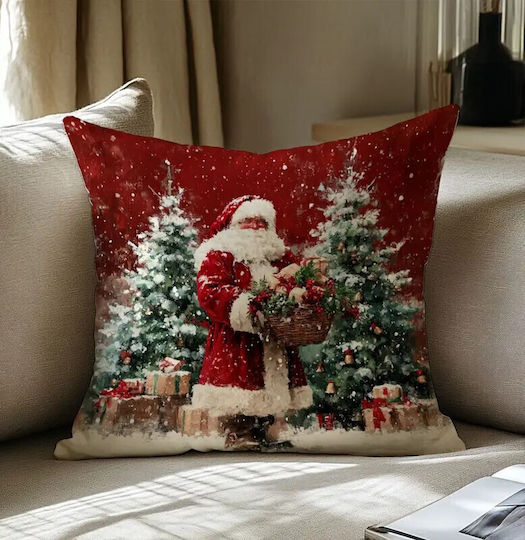 By Queen Limited Festive Edition Μαξιλαροθήκη Άγιο Βασίλη