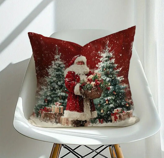 By Queen Limited Festive Edition Μαξιλαροθήκη Άγιο Βασίλη