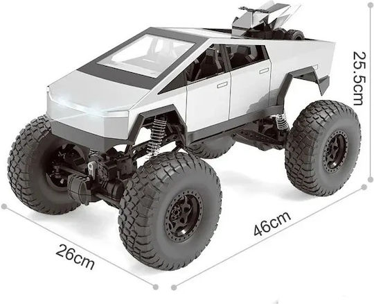 Off-road Tesla Cybertruck Remote Controlled Τηλεκατευθυνόμενο Αυτοκίνητο 4WD Γκρι