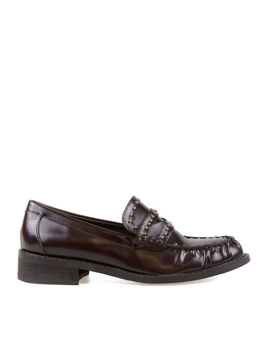 Women's Loafers in Brown Color