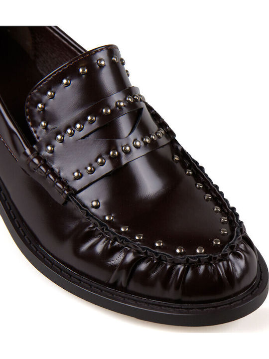 Women's Loafers in Brown Color