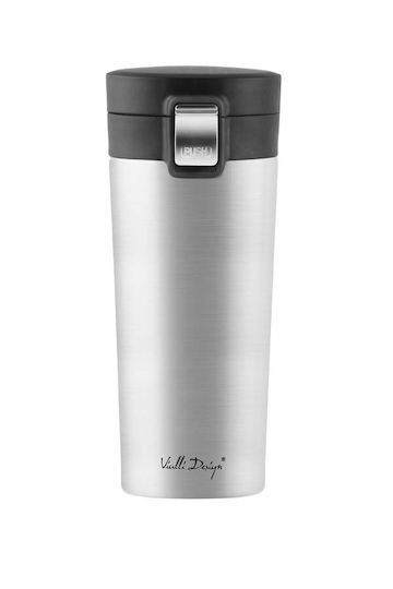 Vialli Design Fuori Ποτήρι Θερμός Ανοξείδωτο 400ml Matte
