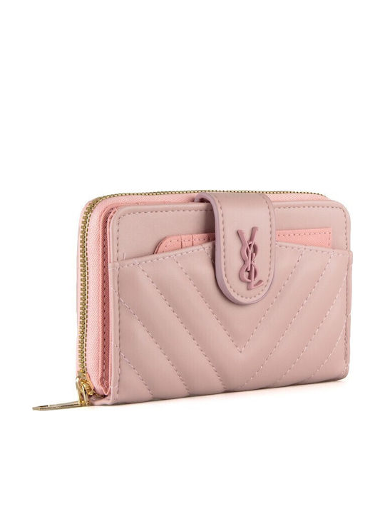 Damen Geldbörse Klassisch Rosa