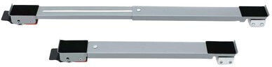 Brateck WMS11-4 Einstellbar Basis Für Waschmaschine/Küche/Kühlschrank aus Metall mit Rädern 70x70εκ. 1Stück