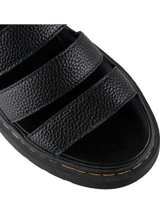 Γυναικεία Σανδάλια Flatforms Μαύρα