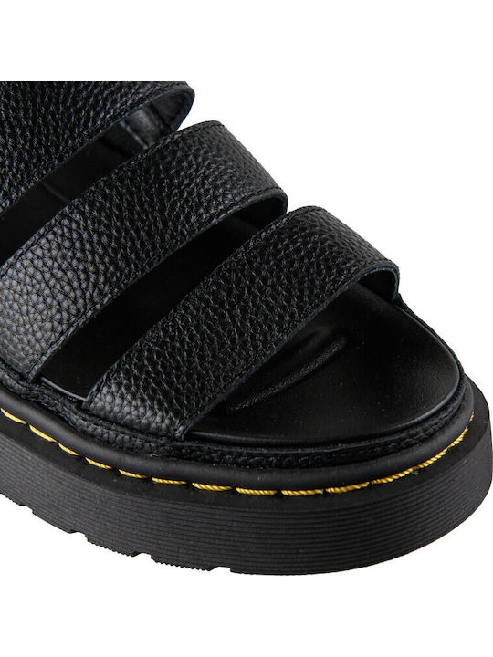 Γυναικεία Σανδάλια Flatforms Μαύρα