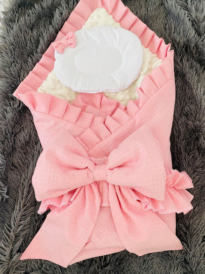 Blanket Nursery Swaddling Blankets Pink 75x75cm