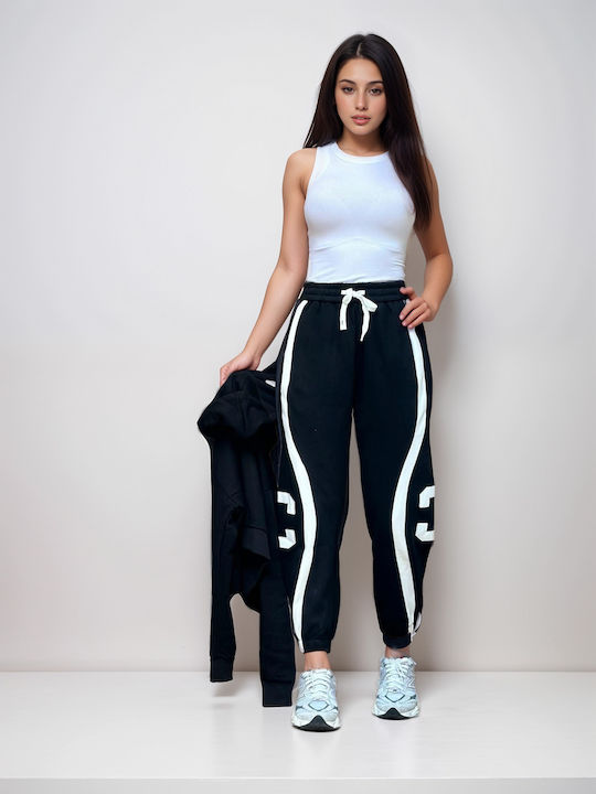 Women's Fabric Trousers Black