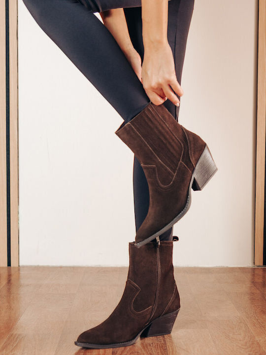 Women's Cowboy Boots Brown