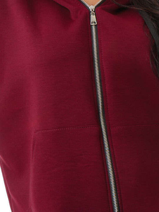 Sweatpants Set Burgundy