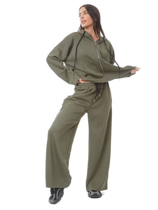 Jogginganzug Khaki