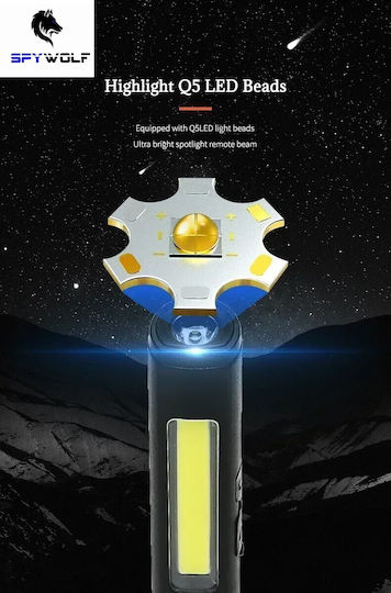 Lanternă de lucru Reîncărcabilă LED cu luminozitate până la 2100lm