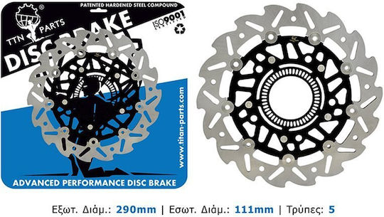Titan Front Brake Disc for Sym VF 185