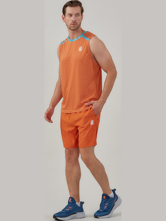 Men's Athletic Shorts Orange