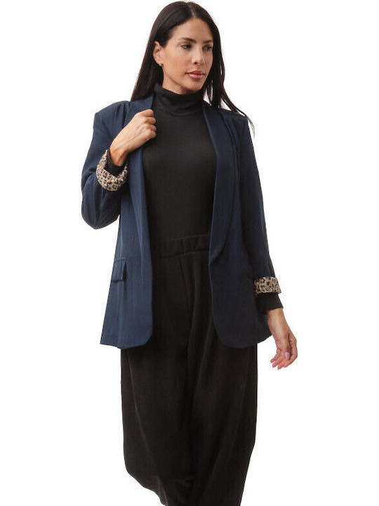 Silia D Damen Blazer Blue
