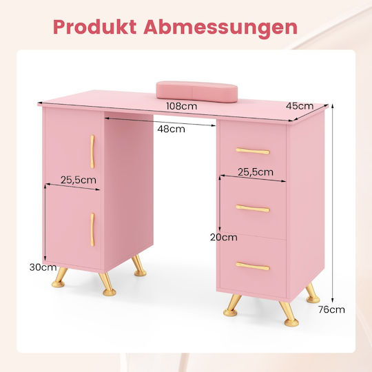 Costway Maniküre Tisch