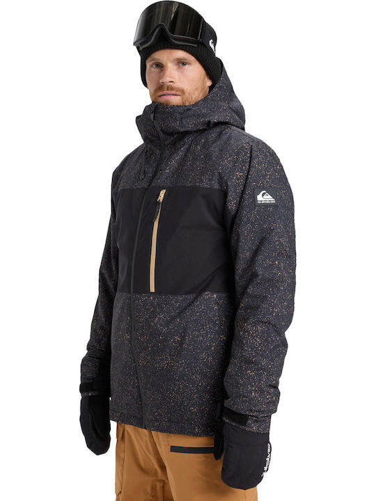 Quiksilver Sycamore EQYTJ03514-KVJ2 Мъжко Яке за Ски и Сноуборд Черен