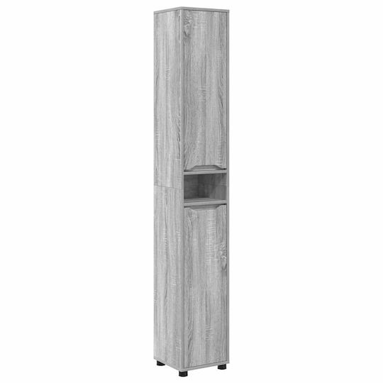 vidaXL Ντουλάπι Μπάνιου 30.5x30x195cm Sonoma