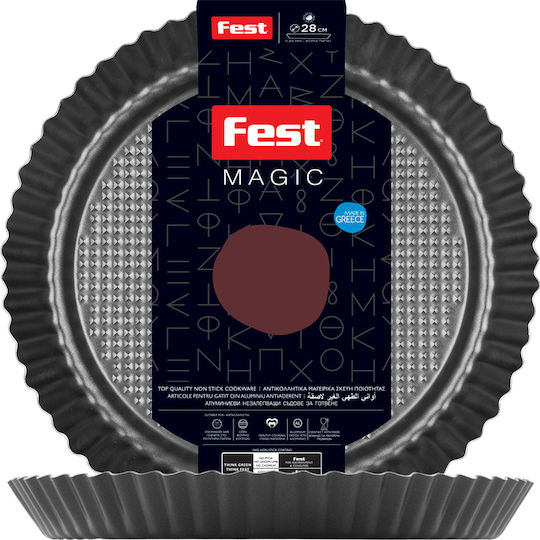 Fest Non-stick Aluminum Tart Baking Pan Magic 28x28x3cm