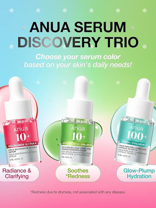 Anua Mini Discovery Set Σετ Περιποίησης για Ενυδάτωση, Λάμψη & Κατά της Ακμής Anua Mini Discovery Set Σετ Περιποίησης για Ενυδάτωση, Λάμψη & Κατά της Ακμής