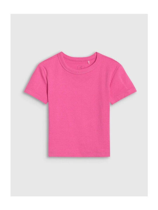 Kinder-T-Shirt Fuchsie