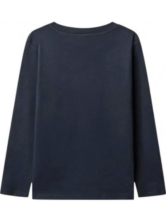 Kids' Shirt Long Sleeve Blue