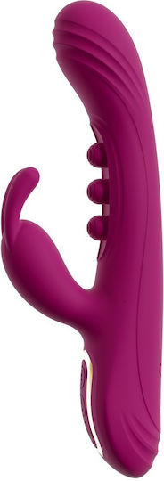 Javida 2 Function Vibrator Mini Δονητής G-Spot με Απομακρυσμένο Έλεγχο 13cm Λιλά