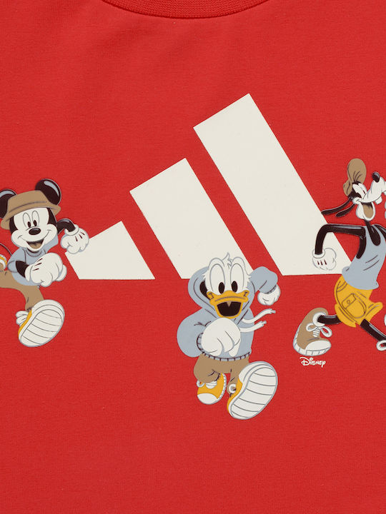 Kinderoberteile Kurzärmelig Rote x Disney Mickey Mouse