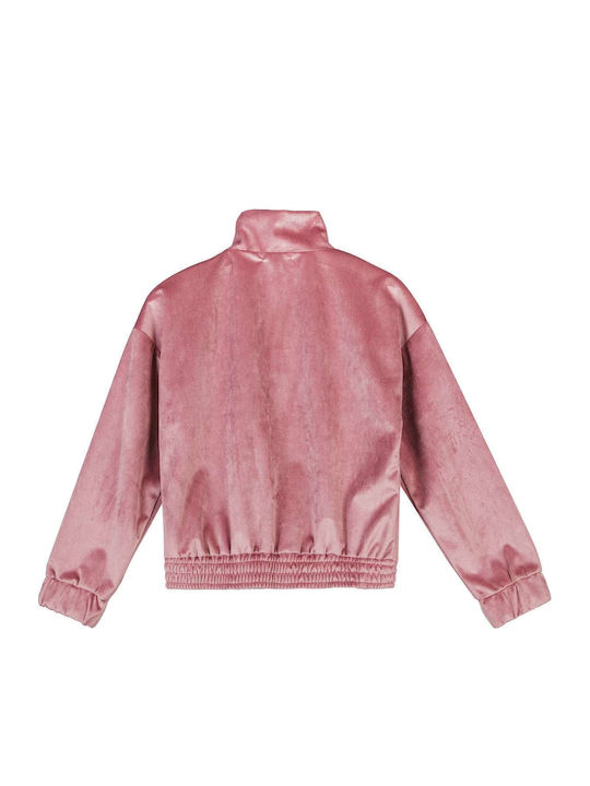 Fleece Παιδικό Φούτερ Ροζ