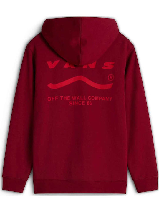 Kids Sweatshirt with Hood Burgundy